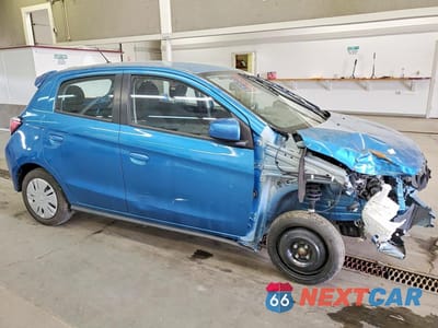 Czwarte zdjęcie samochodu z boku: 2024 MITSUBISHI MIRAGE ES VIN:ML32AUHJ6RH036464 - miniatura