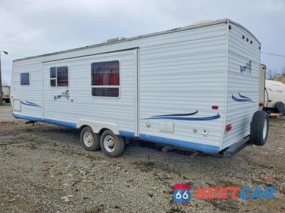 Trzecie zdjęcie samochodu z tyłu: 2003 JAYCO JAY FLIGHT CAMPER VIN:1UJBJ02P231EB0571 - miniatura