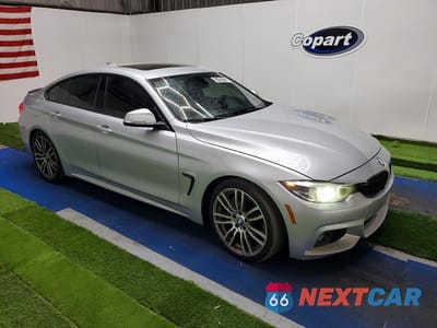 Czwarte zdjęcie samochodu z boku: 2018 BMW 430I GRAN COUPE VIN:WBA4J1C53JBG76704 - miniatura