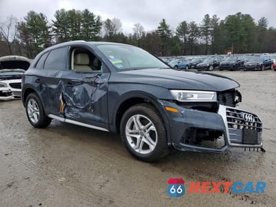 Czwarte zdjęcie samochodu z boku: 2018 AUDI Q5 PREMIUM VIN:WA1ANAFYXJ2211151 - miniatura