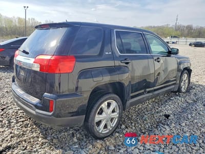 Trzecie zdjęcie samochodu z tyłu: 2017 GMC TERRAIN SLE VIN:2GKALMEK9H6152895 - miniatura