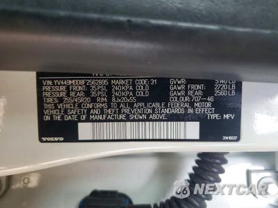 Zdjęcie 13 z 13 samochodu: 2015 VOLVO XC60 T6 PLATINUM VIN:YV449MDD8F2562895 - miniatura