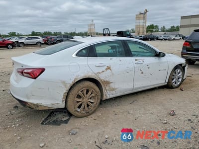 Trzecie zdjęcie samochodu z tyłu: 2021 CHEVROLET MALIBU LT VIN:1G1ZD5ST7MF012464 - miniatura