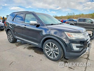 Czwarte zdjęcie samochodu z boku: 2016 FORD EXPLORER PLATINUM VIN:1FM5K8HT2GGC03319 - miniatura
