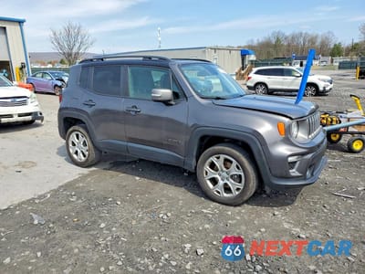Czwarte zdjęcie samochodu z boku: 2019 JEEP RENEGADE LIMITED VIN:ZACNJBD15KPJ90826 - miniatura