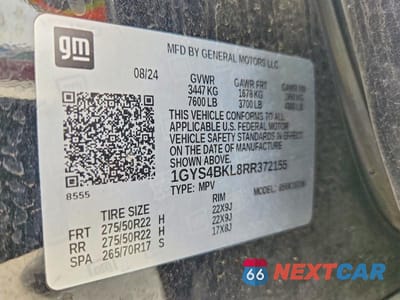 Zdjęcie 13 z 13 samochodu: 2024 CADILLAC ESCALADE PREMIUM LUXURY VIN:1GYS4BKL8RR372155 - miniatura