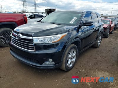 2014 TOYOTA HIGHLANDER LIMITED 5TDDKRFH3ES045810 - główne zdjęcie licytacji z USA - miniatura