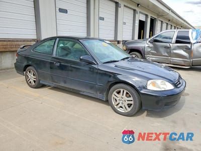 Czwarte zdjęcie samochodu z boku: 2000 HONDA CIVIC EX VIN:1HGEJ8240YL099738 - miniatura