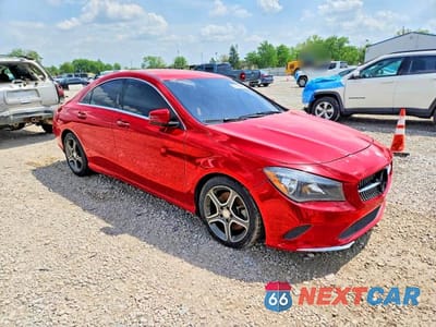 Czwarte zdjęcie samochodu z boku: 2017 MERCEDES-BENZ CLA 250 4MATIC VIN:WDDSJ4GB5HN402718 - miniatura