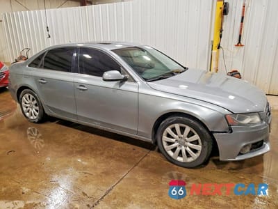 Czwarte zdjęcie samochodu z boku: 2010 AUDI A4 PREMIUM PLUS VIN:WAUFFAFL3AN019353 - miniatura