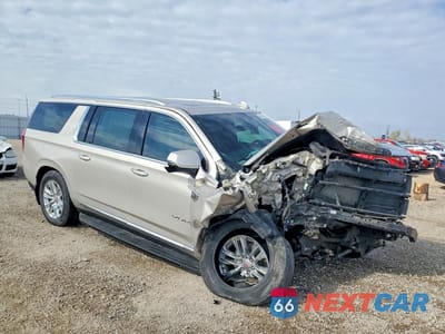 Czwarte zdjęcie samochodu z boku: 2023 GMC YUKON XL K1500 SLT VIN:1GKS2GKDXPR201751 - miniatura