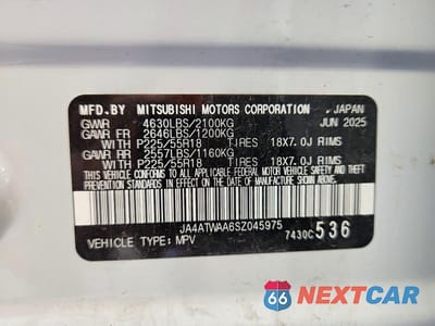 Zdjęcie 13 z 13 samochodu: 2025 MITSUBISHI ECLIPSE CROSS SE VIN:JA4ATWAA6SZ045975 - miniatura