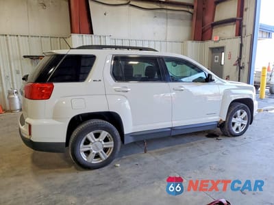 Trzecie zdjęcie samochodu z tyłu: 2016 GMC TERRAIN SLE VIN:2GKFLTEK3G6166192 - miniatura