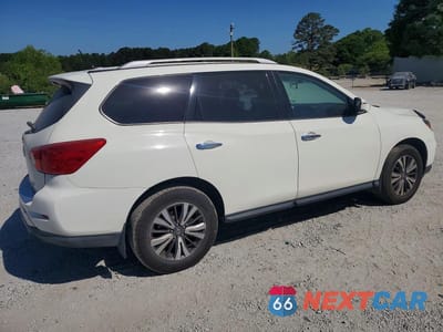 Trzecie zdjęcie samochodu z tyłu: 2017 NISSAN PATHFINDER S VIN:5N1DR2MM4HC661245 - miniatura