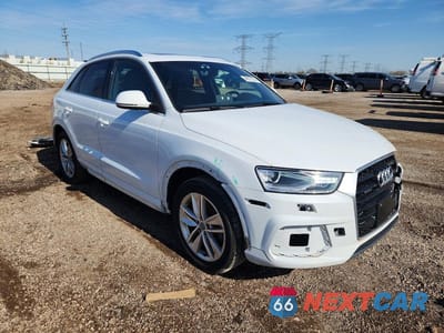 Czwarte zdjęcie samochodu z boku: 2017 AUDI Q3 PREMIUM PLUS VIN:WA1JCCFS9HR008671 - miniatura