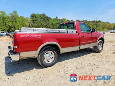 Trzecie zdjęcie samochodu z tyłu: 2001 FORD F150 VIN:1FTRF18L11NB46258 - miniatura