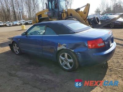 Drugie zdjęcie samochodu z przodu: 2004 AUDI A4 1.8 CABRIOLET VIN:WAUAC48H14K012274 - miniatura