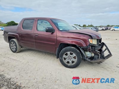 Czwarte zdjęcie samochodu z boku: 2008 HONDA RIDGELINE RTX VIN:2HJYK16368H539827 - miniatura