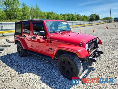 Czwarte zdjęcie samochodu z boku: 2014 JEEP WRANGLER UNLIMITED SPORT VIN:1C4BJWDG6EL198539 - miniatura