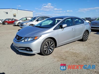 2014 HONDA CIVIC EXL 19XFB2F90EE045718 - główne zdjęcie licytacji z USA - miniatura