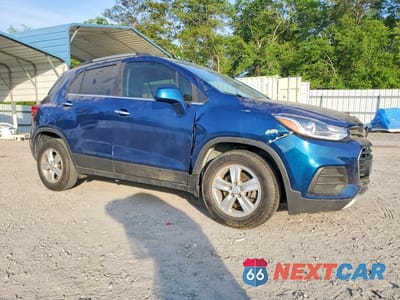 Czwarte zdjęcie samochodu z boku: 2019 CHEVROLET TRAX 1LT VIN:3GNCJLSB2KL336854 - miniatura