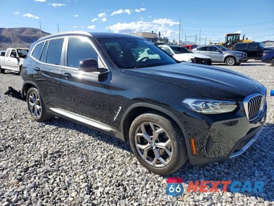 Czwarte zdjęcie samochodu z boku: 2023 BMW X3 SDRIVE30I VIN:WBX47DP01PN191258 - miniatura