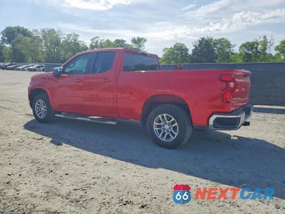 Drugie zdjęcie samochodu z przodu: 2020 CHEVROLET SILVERADO K1500 LT VIN:1GCRYDED3LZ100306 - miniatura