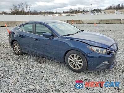 Czwarte zdjęcie samochodu z boku: 2014 MAZDA 3 TOURING VIN:3MZBM1V75EM105479 - miniatura