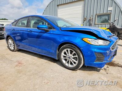 Czwarte zdjęcie samochodu z boku: 2020 FORD FUSION SE VIN:3FA6P0HD3LR228713 - miniatura