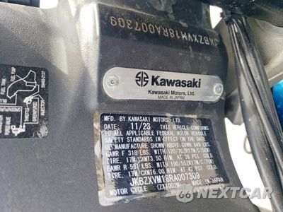 Zdjęcie 9 z 9 samochodu: 2024 KAWASAKI ZX1002 M VIN:JKBZXVM18RA007309 - miniatura