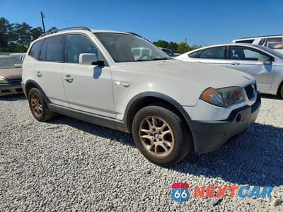 Czwarte zdjęcie samochodu z boku: 2004 BMW X3 2.5I VIN:WBXPA73444WB21741 - miniatura