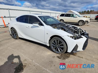 Czwarte zdjęcie samochodu z boku: 2022 LEXUS IS 350 F SPORT VIN:JTHGZ1E29N5024956 - miniatura
