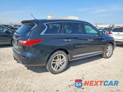 Trzecie zdjęcie samochodu z tyłu: 2013 INFINITI JX35 BASE VIN:5N1AL0MM8DC312298 - miniatura