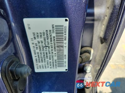 Zdjęcie 13 z 13 samochodu: 2012 HONDA CR-V EX VIN:3CZRM3H54CG704788 - miniatura