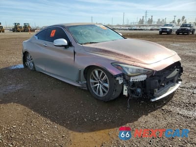 Czwarte zdjęcie samochodu z boku: 2018 INFINITI Q60 3.0T LUXE VIN:JN1EV7EK0JM341910 - miniatura