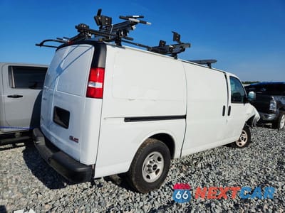Trzecie zdjęcie samochodu z tyłu: 2023 GMC SAVANA 2500 CARGO UTILITY / SERVICE VAN VIN:1GTW7AFP5P1168351 - miniatura