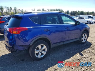 Trzecie zdjęcie samochodu z tyłu: 2014 TOYOTA RAV4 XLE VIN:2T3RFREV0EW164351 - miniatura