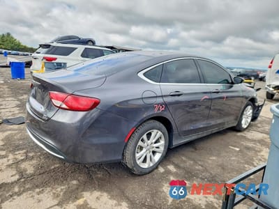 Trzecie zdjęcie samochodu z tyłu: 2016 CHRYSLER 200 LIMITED VIN:1C3CCCAB0GN170091 - miniatura