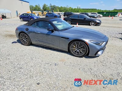 Czwarte zdjęcie samochodu z boku: 2022 MERCEDES-BENZ SL 63 AMG VIN:W1KVK8BB0NF009580 - miniatura