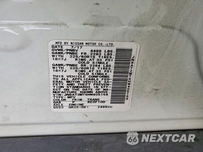 Zdjęcie 12 z 12 samochodu: 2017 NISSAN ROGUE SL VIN:JN8AT2MTXHW405159 - miniatura