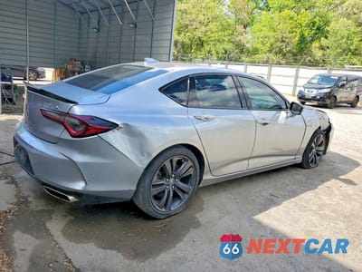 Trzecie zdjęcie samochodu z tyłu: 2021 ACURA TLX TECH A VIN:19UUB5F50MA004840 - miniatura