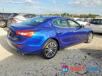 Trzecie zdjęcie samochodu z tyłu: 2016 MASERATI GHIBLI VIN:ZAM57XSA4G1166232 - miniatura