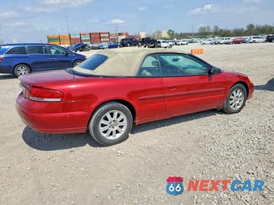 Trzecie zdjęcie samochodu z tyłu: 2004 CHRYSLER SEBRING GTC VIN:1C3EL75R14N188912 - miniatura