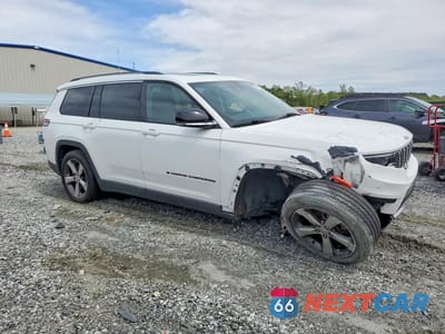 Czwarte zdjęcie samochodu z boku: 2021 JEEP GRAND CHEROKEE L LIMITED VIN:1C4RJKBG0M8150885 - miniatura