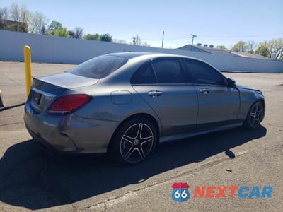 Trzecie zdjęcie samochodu z tyłu: 2021 MERCEDES-BENZ C 300 VIN:W1KWF8DB2MR653570 - miniatura