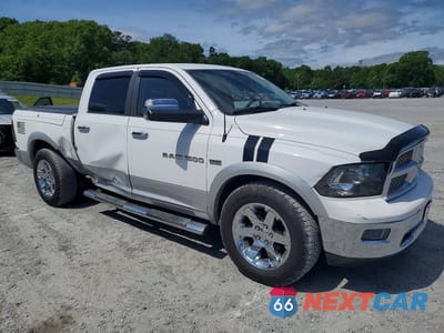 Czwarte zdjęcie samochodu z boku: 2012 DODGE RAM 1500 LARAMIE VIN:1C6RD6NT9CS159830 - miniatura