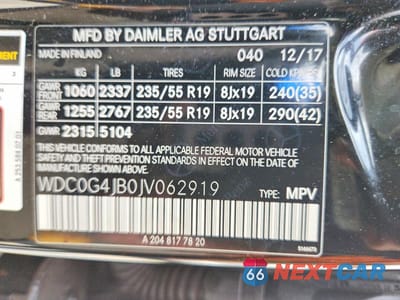 Zdjęcie 13 z 13 samochodu: 2018 MERCEDES-BENZ GLC 300 VIN:WDC0G4JB0JV062919 - miniatura