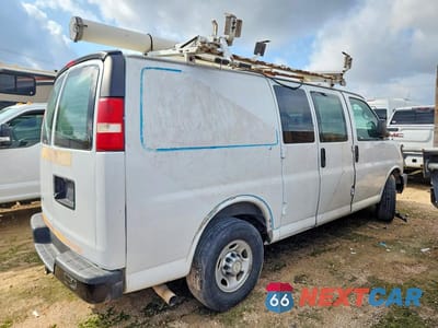 Trzecie zdjęcie samochodu z tyłu: 2013 CHEV EXPRESS G2500 VIN:1GCWGFCA9D1903275 - miniatura