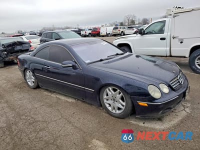 Czwarte zdjęcie samochodu z boku: 2002 MERCEDES-BENZ CL 500 VIN:WDBPJ75J72A020814 - miniatura