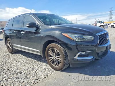 Czwarte zdjęcie samochodu z boku: 2017 INFINITI QX60 BASE VIN:5N1DL0MN4HC527866 - miniatura